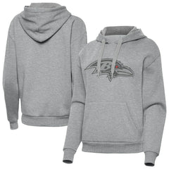 Baltimore Ravens Antigua Women's Victory Hoodie - Heather Gray outlet