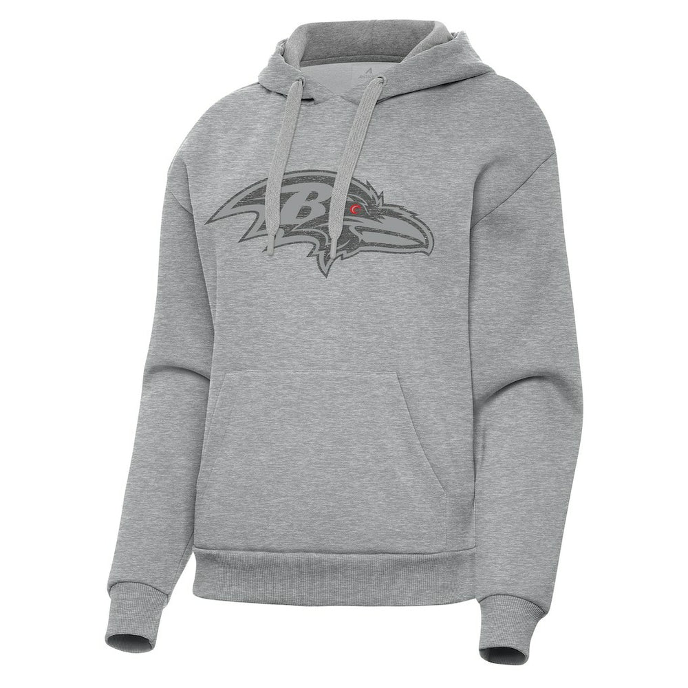 Baltimore Ravens Antigua Women's Victory Hoodie - Heather Gray outlet