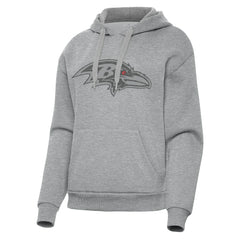 Baltimore Ravens Antigua Women's Victory Hoodie - Heather Gray outlet