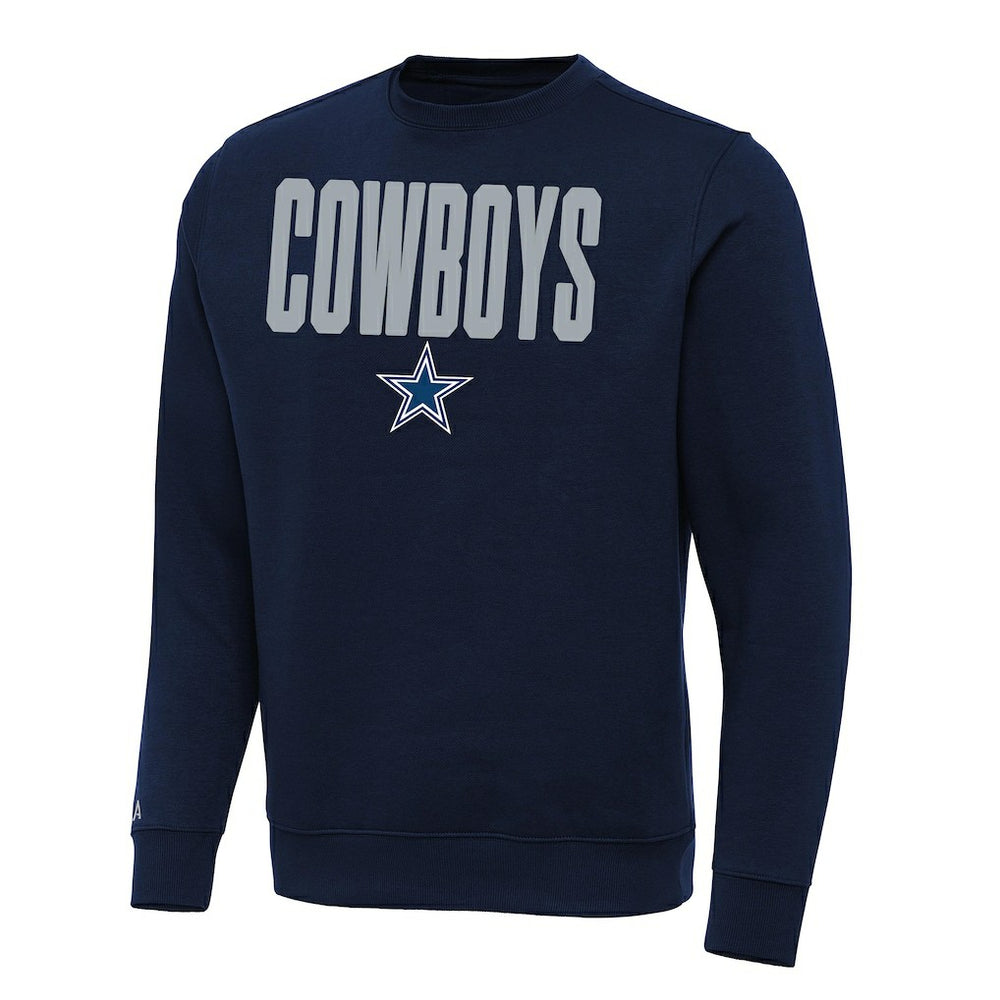 Dallas Cowboys Antigua Victory Sweatshirt - Navy on sale