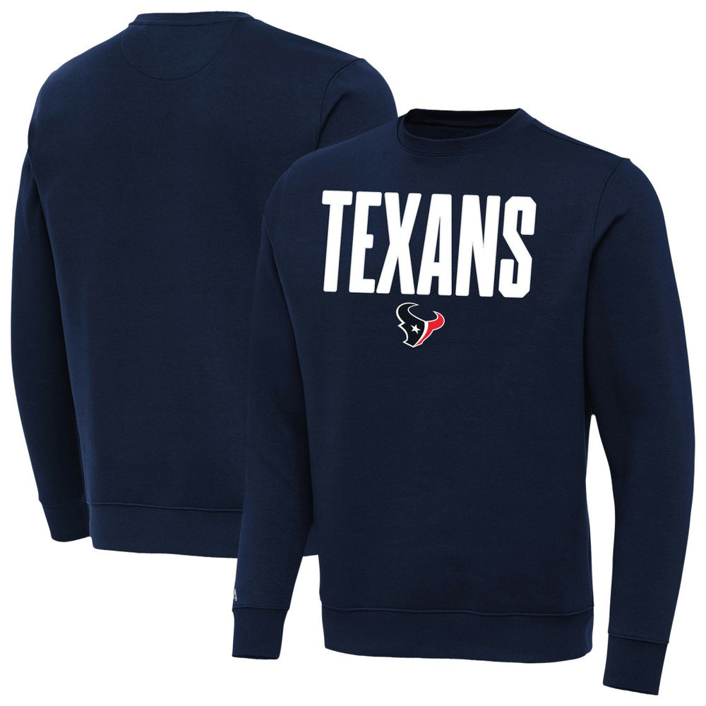 Houston Texans Antigua Victory Sweatshirt - Navy outlet