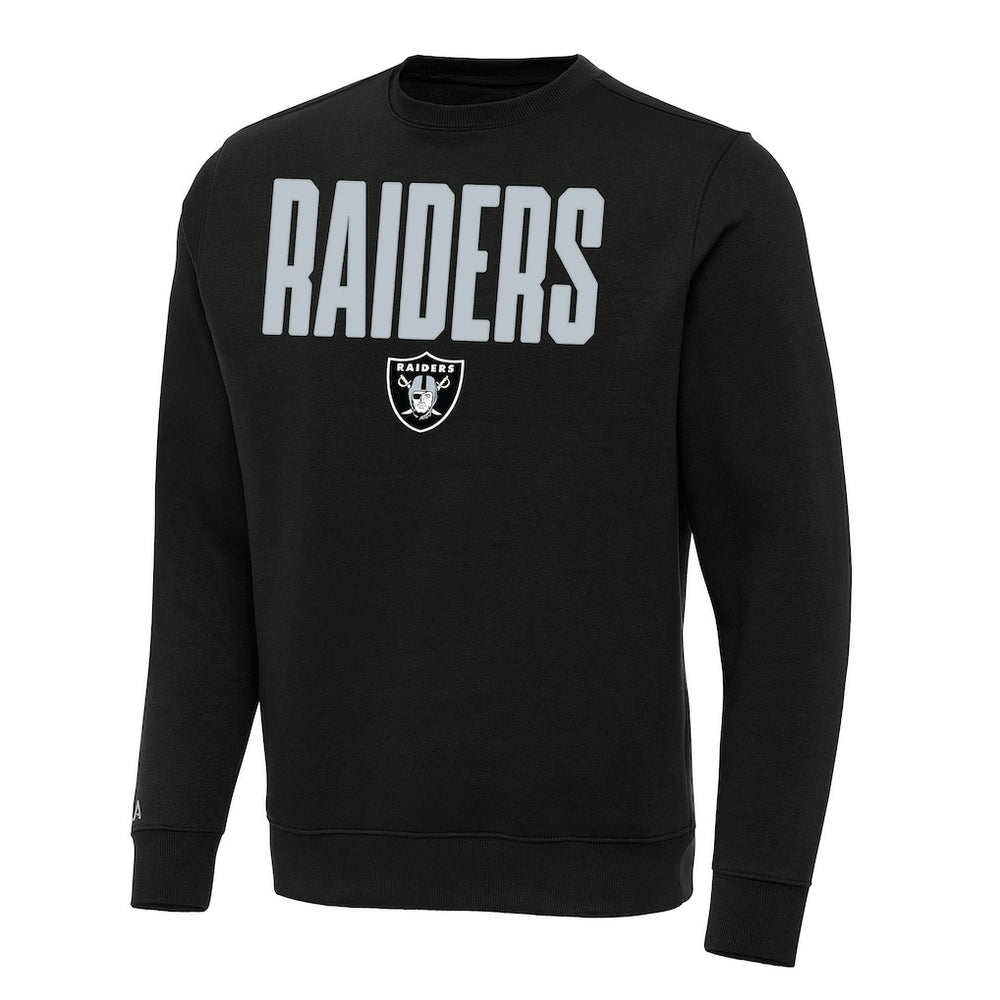 Las Vegas Raiders Antigua Victory Sweatshirt - Black cheap