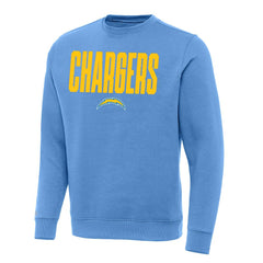 Los Angeles Chargers Antigua Victory Sweatshirt - Powder Blue cheap