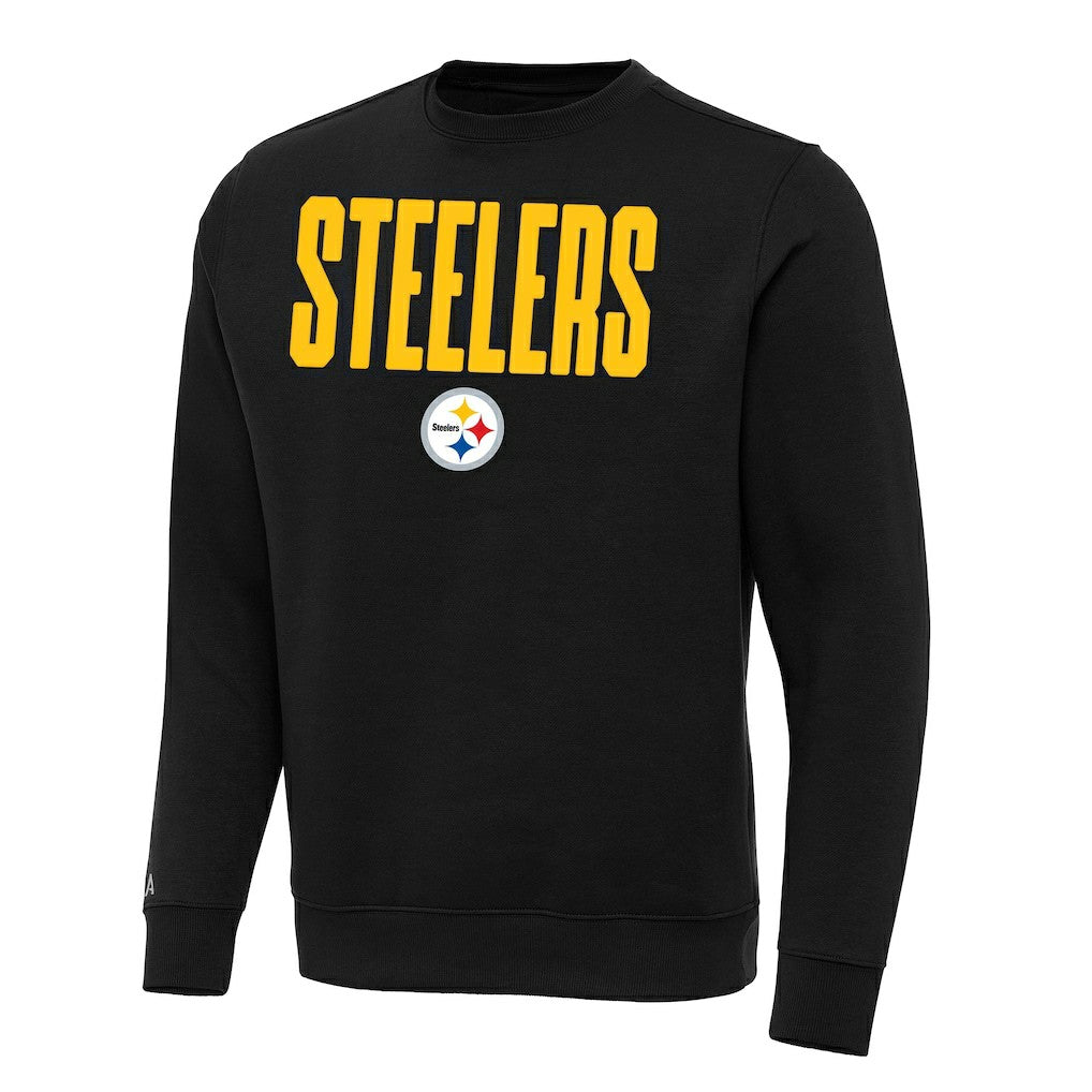 Pittsburgh Steelers Antigua Victory Sweatshirt - Black on sale