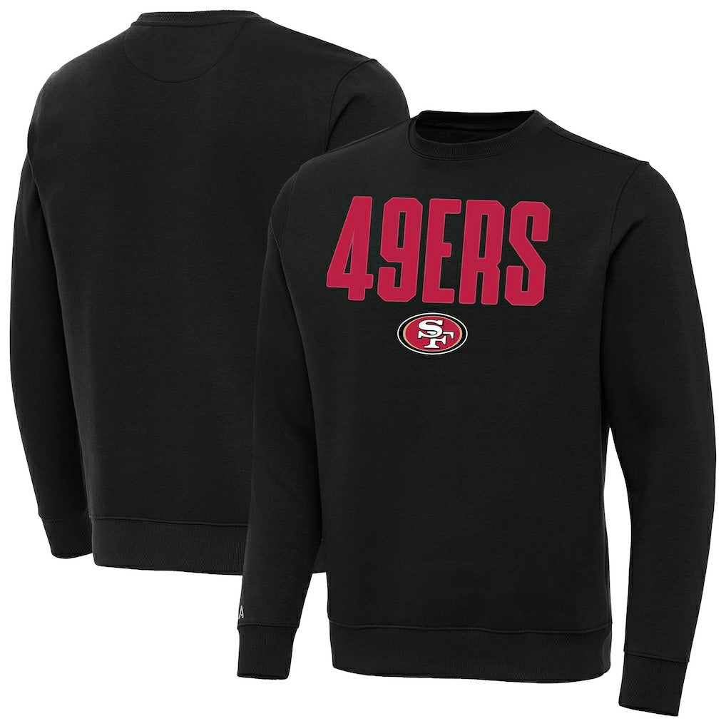 San Francisco 49ers Antigua Victory Sweatshirt - Black online
