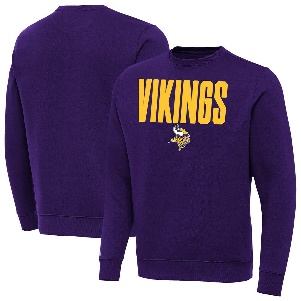 Minnesota Vikings Antigua Victory Sweatshirt - Purple cheap