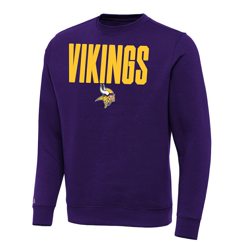 Minnesota Vikings Antigua Victory Sweatshirt - Purple cheap