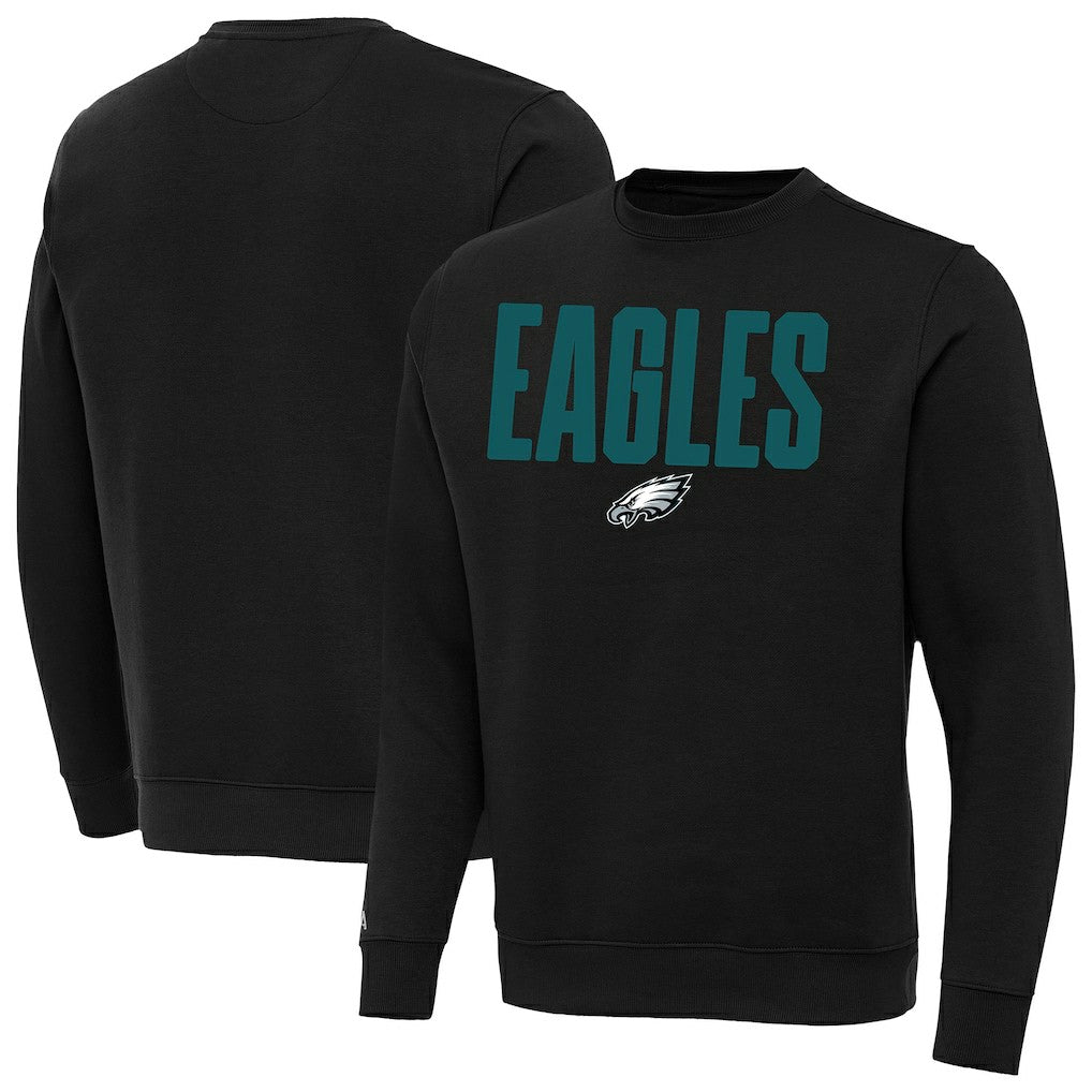 Philadelphia Eagles Antigua Victory Sweatshirt - Black discount
