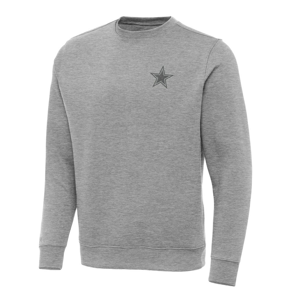 Dallas Cowboys Antigua Victory Sweatshirt - Heather Gray on sale