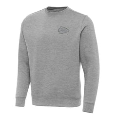 Kansas City Chiefs Antigua Victory Sweatshirt - Heather Gray outlet