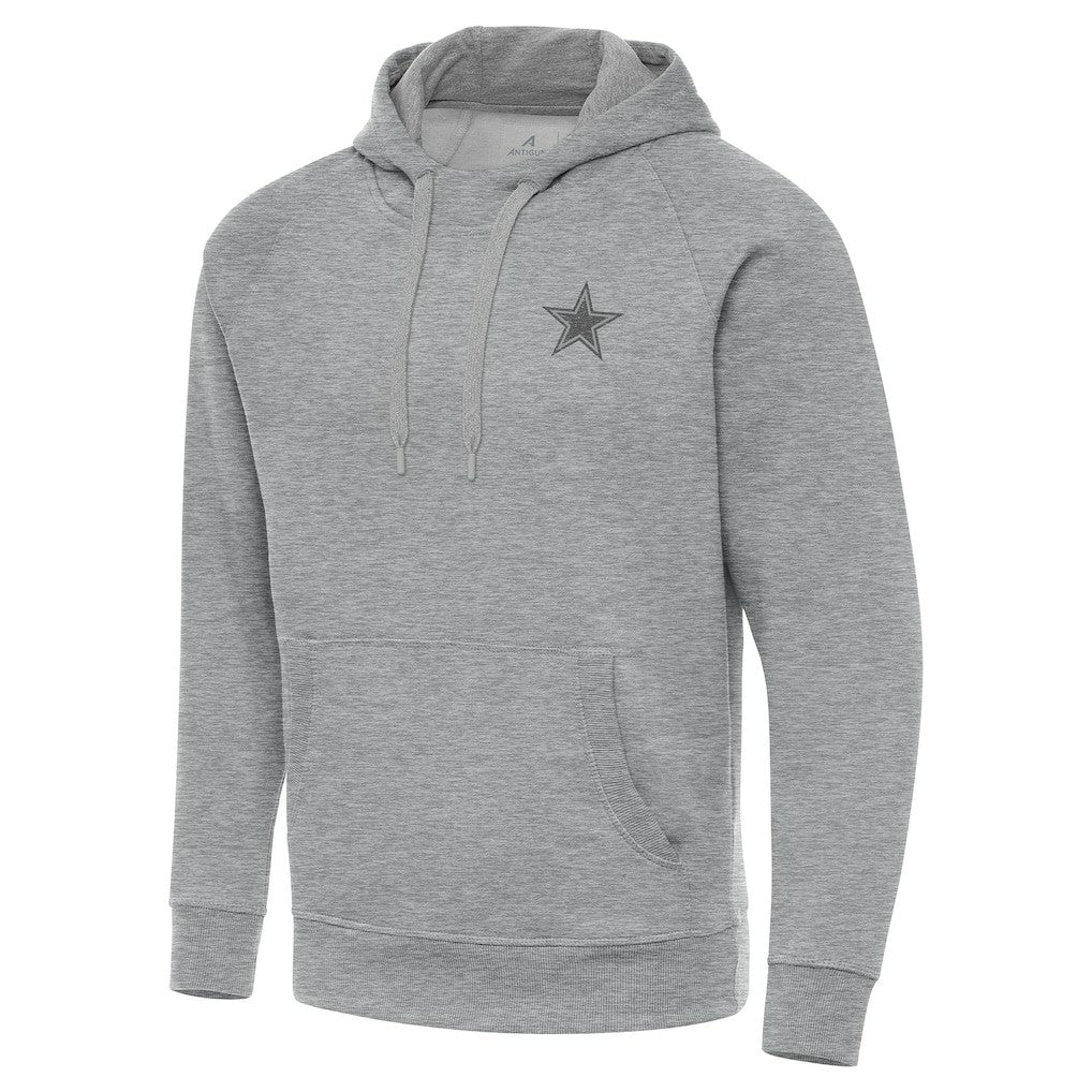 Dallas Cowboys Antigua Victory Hoodie - Heather Gray for sale