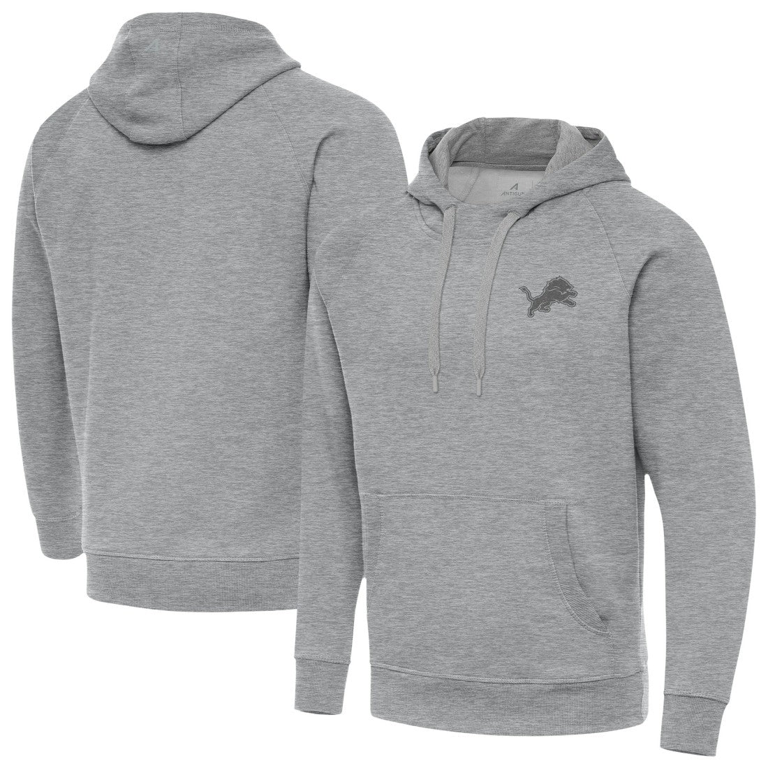 Detroit Lions Antigua Victory Hoodie - Heather Gray for sale