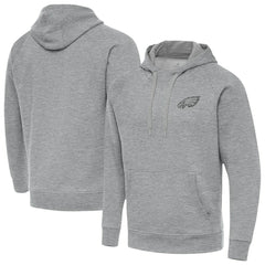 Philadelphia Eagles Antigua Victory Hoodie - Heather Gray cheap