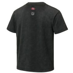 San Francisco 49ers EQUIHUA Retro T-Shirt - Black for sale