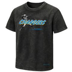 Los Angeles Chargers EQUIHUA Retro T-Shirt - Black online