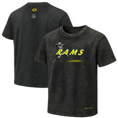 Los Angeles Rams EQUIHUA Retro T-Shirt - Black online
