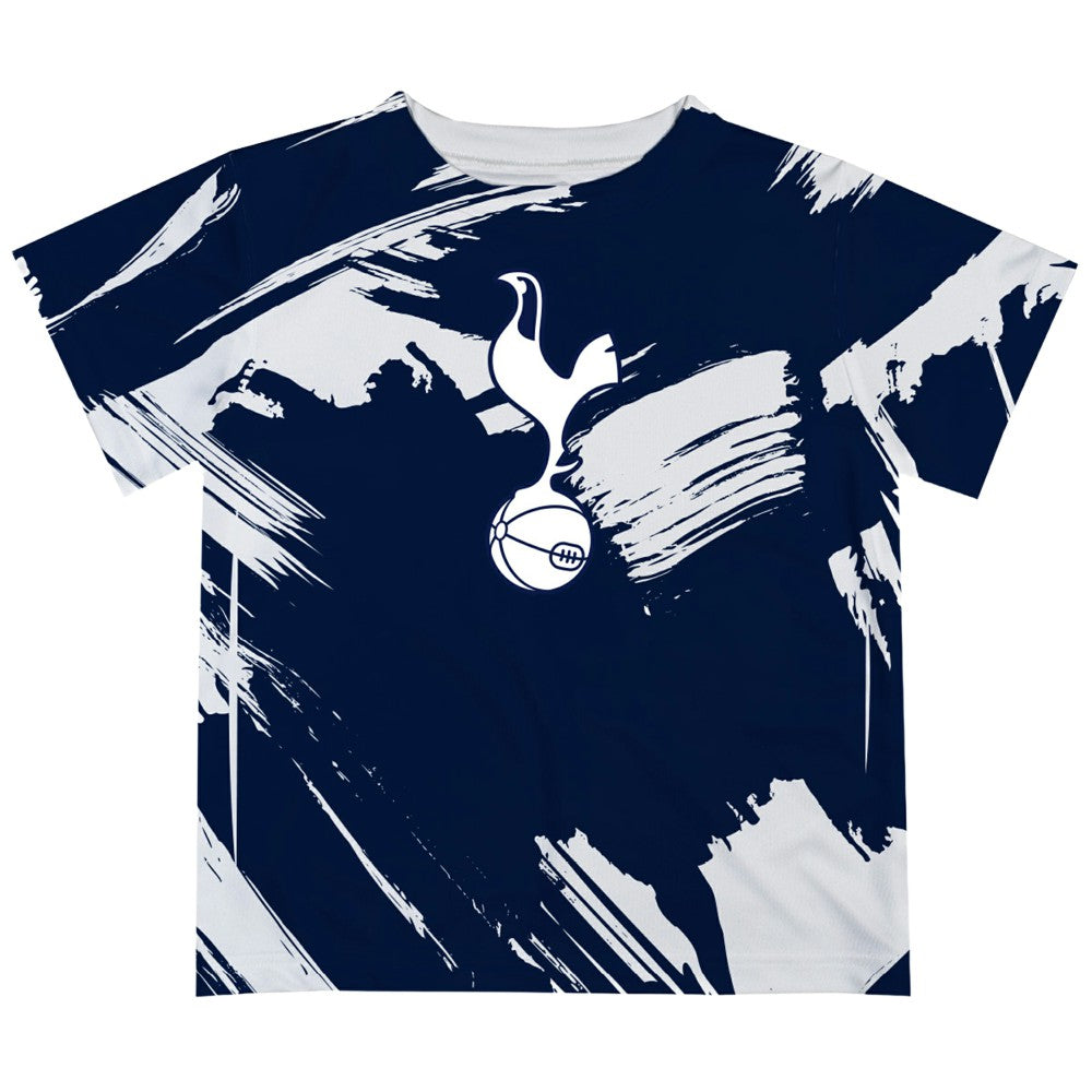 Tottenham Hotspur Vive La Fete Youth Paint Brush T-Shirt - Navy sale