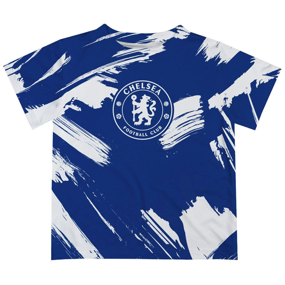 Chelsea Vive La Fete Youth Paint Brush T-Shirt - Blue sale