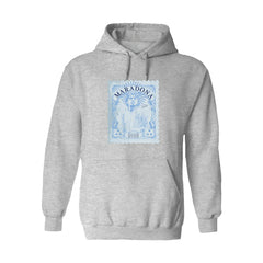 Diego Maradona Argentina National Team Vive La Fete Women's Vintage Stamp Pullover Hoodie - Gray on sale