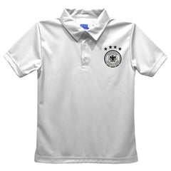Germany National Team Vive La Fete Youth Solid Polo - White cheap