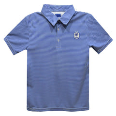 France National Team Vive La Fete Youth Pencil Stripe Polo - Royal online