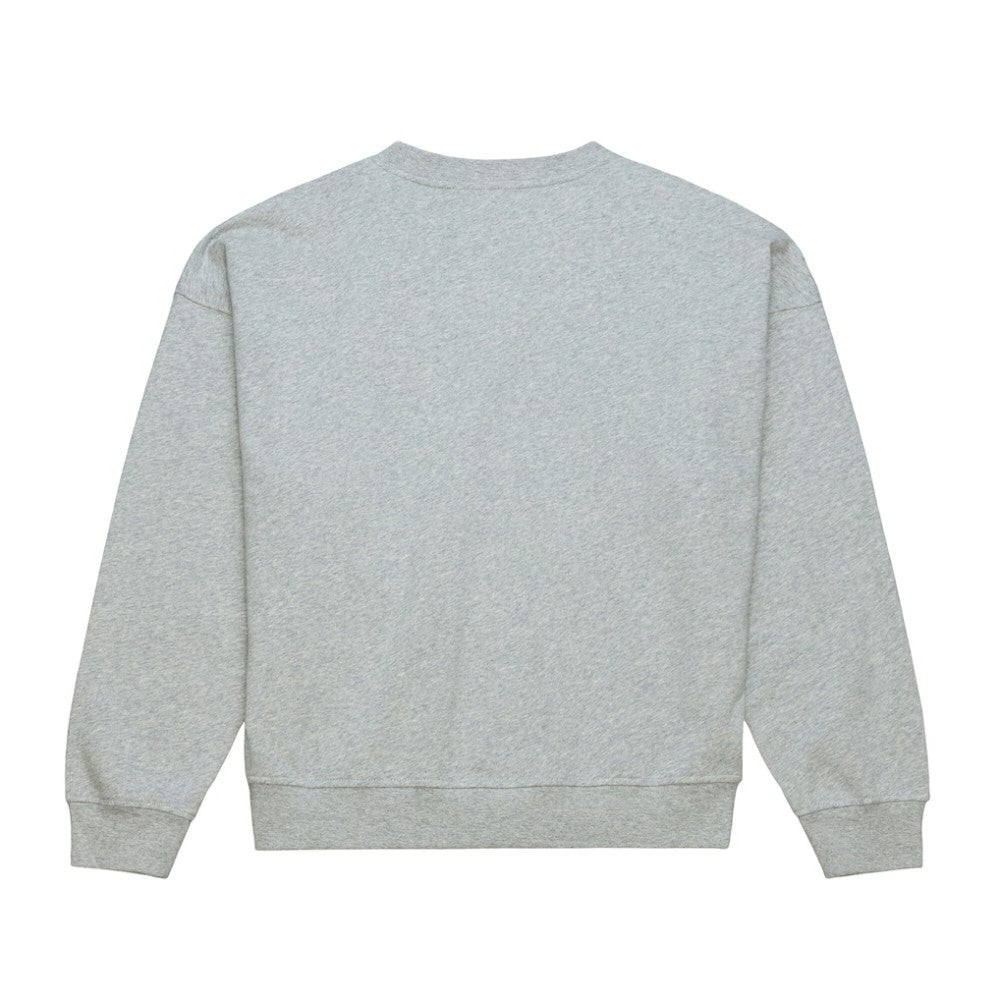 Columbus Blue Jackets Mitchell & Ness Women's Hockey Night Sweatshirt Heather Gray