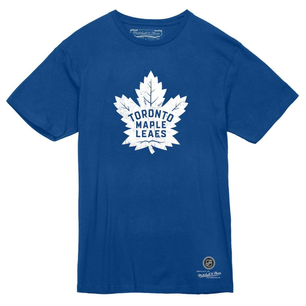 Toronto Maple Leafs Mitchell & Ness Heritage T-Shirt Blue