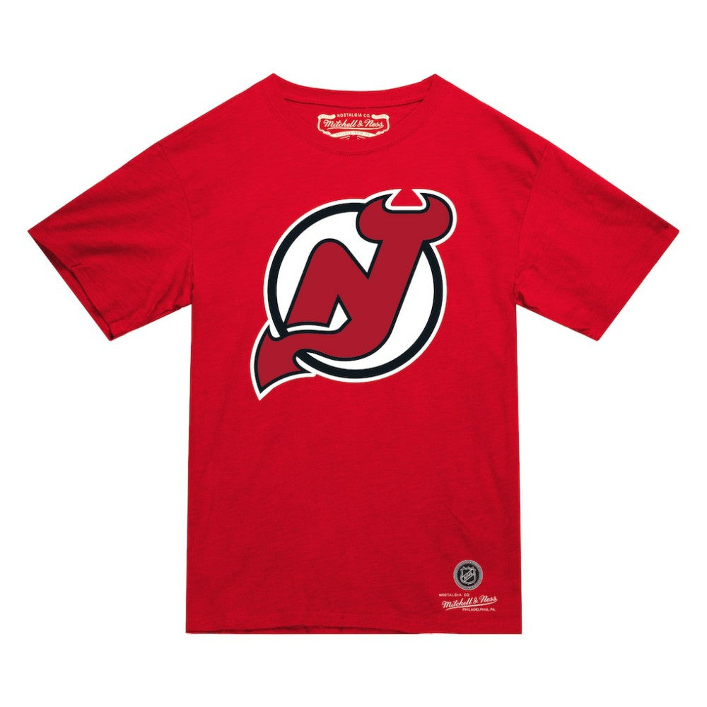 New Jersey Devils Mitchell & Ness Heritage T-Shirt Red