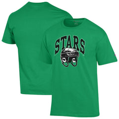 Dallas Stars Champion Helmet T-Shirt Kelly Green