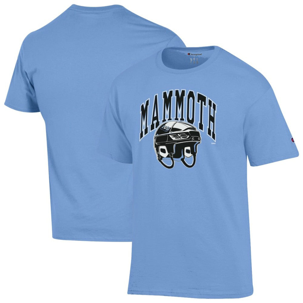 Utah Mammoth Champion Helmet T-Shirt Blue