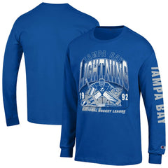 Tampa Bay Lightning Champion Long Sleeve Jersey T-Shirt Royal