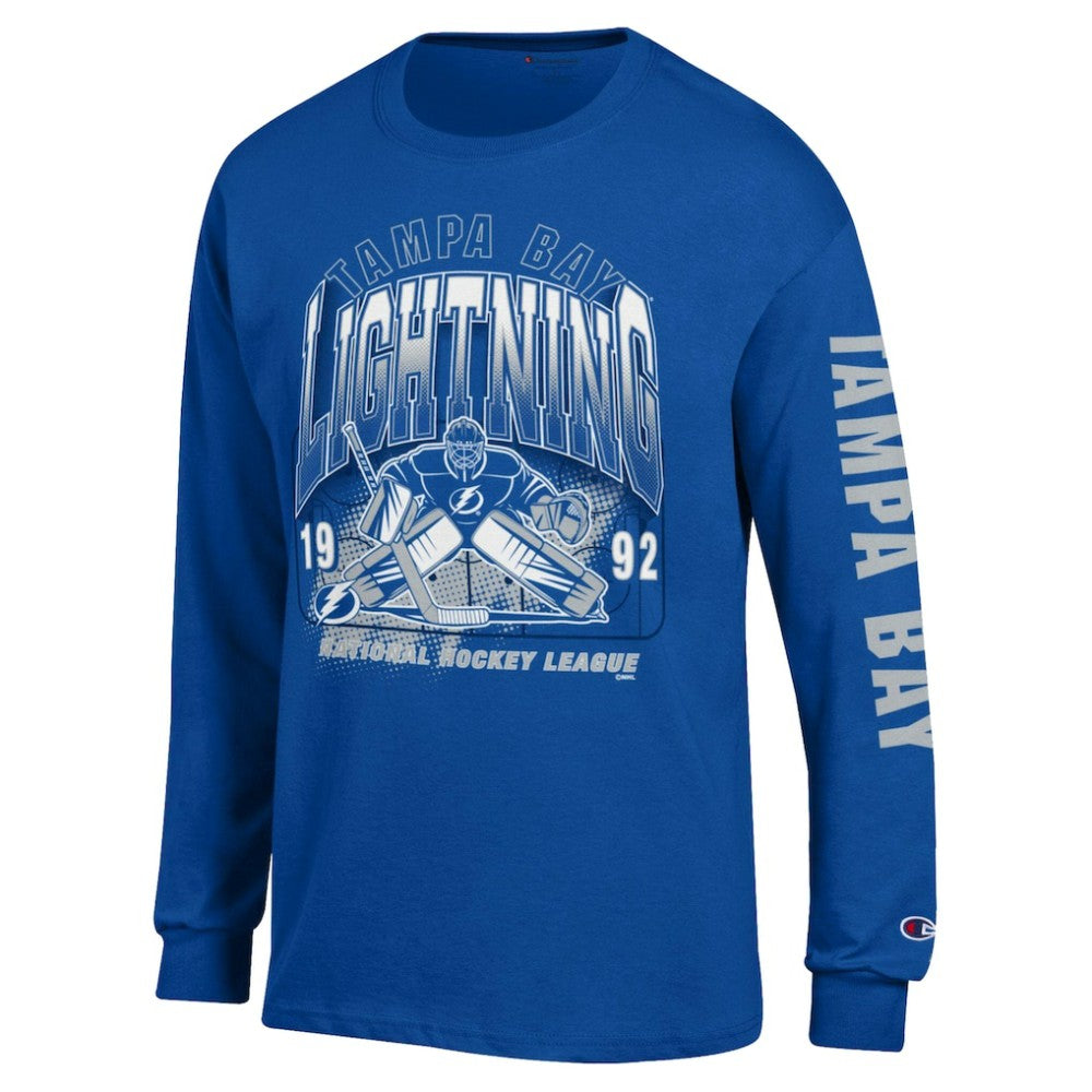 Tampa Bay Lightning Champion Long Sleeve Jersey T-Shirt Royal