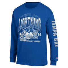Tampa Bay Lightning Champion Long Sleeve Jersey T-Shirt Royal