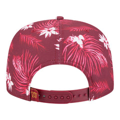 Washington Commanders New Era Palm Print A-Frame 9FIFTY Snapback Hat - Burgundy cheap