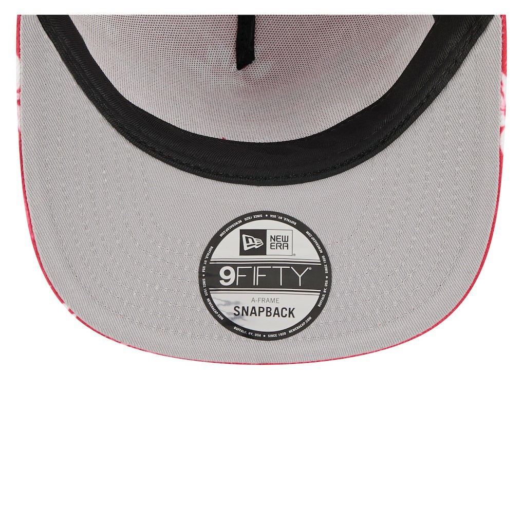 Kansas City Chiefs New Era Palm Print A-Frame 9FIFTY Snapback Hat - Red cheap