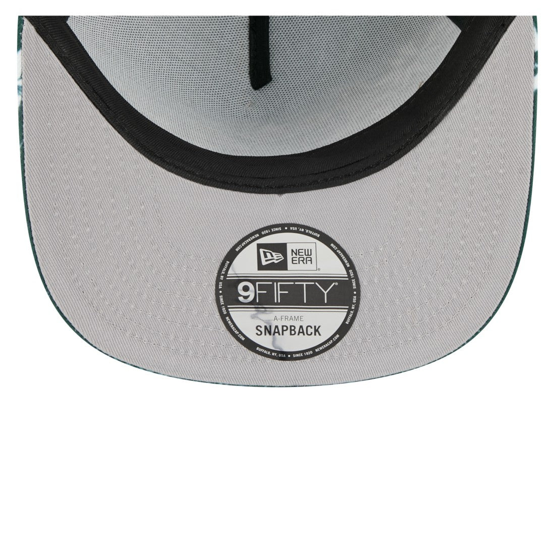 Green Bay Packers New Era Palm Print A-Frame 9FIFTY Snapback Hat - Green on sale