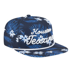 Houston Texans New Era Palm Print A-Frame 9FIFTY Snapback Hat - Navy sale