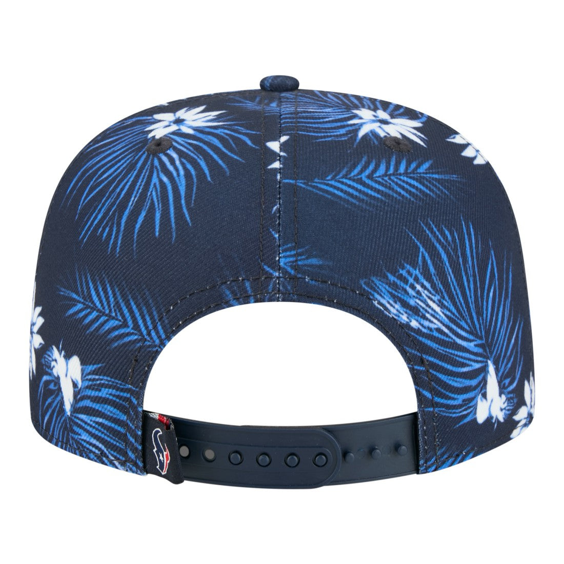 Houston Texans New Era Palm Print A-Frame 9FIFTY Snapback Hat - Navy sale