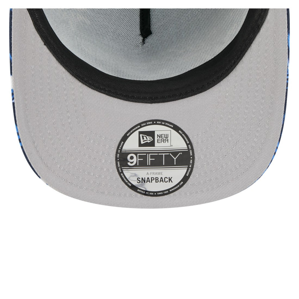 Houston Texans New Era Palm Print A-Frame 9FIFTY Snapback Hat - Navy sale