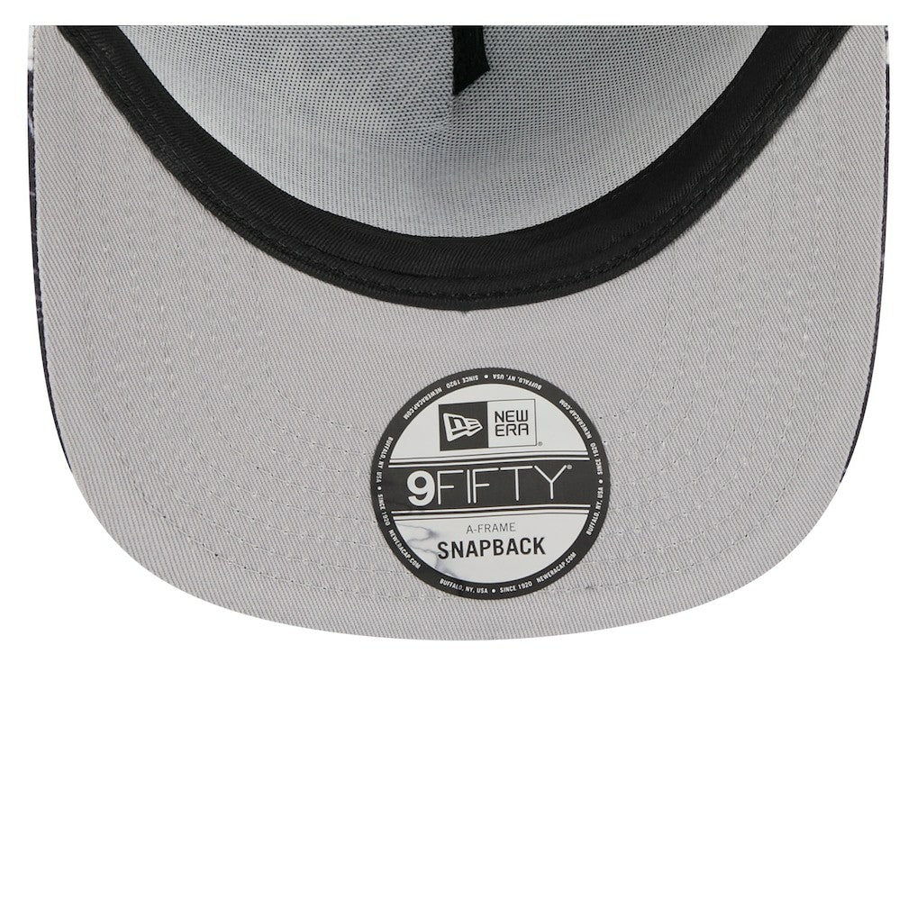 Las Vegas Raiders New Era Palm Print A-Frame 9FIFTY Snapback Hat - Black cheap