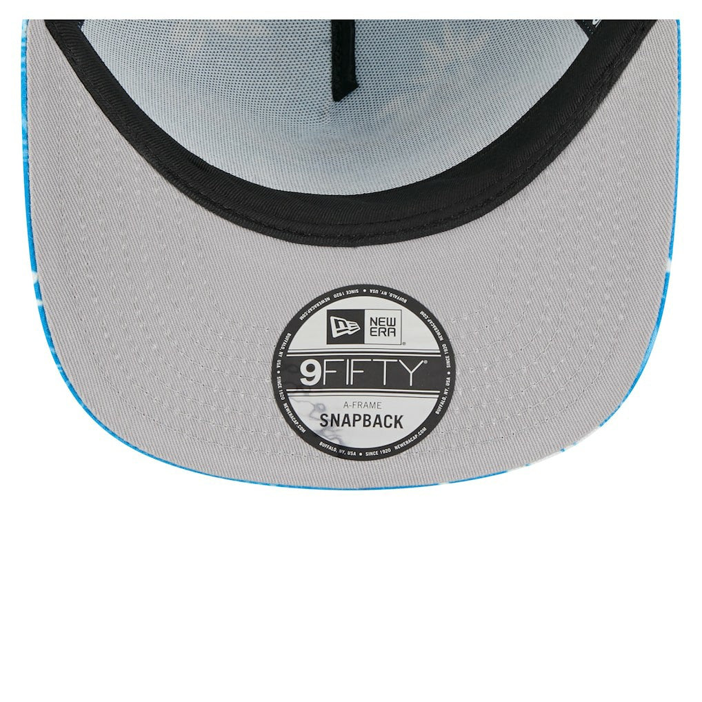 Los Angeles Chargers New Era Palm Print A-Frame 9FIFTY Snapback Hat - Powder Blue discount