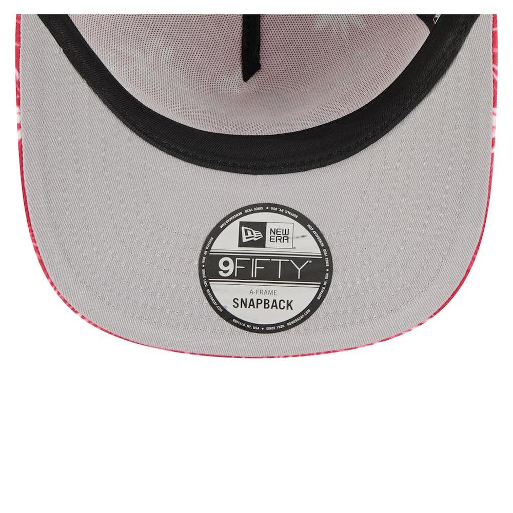 San Francisco 49ers New Era Palm Print A-Frame 9FIFTY Snapback Hat - Scarlet sale