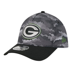 Green Bay Packers New Era Camo A-Frame 39THIRTY Flex Hat - Black outlet
