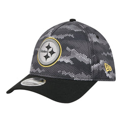 Pittsburgh Steelers New Era Camo A-Frame 39THIRTY Flex Hat - Black sale