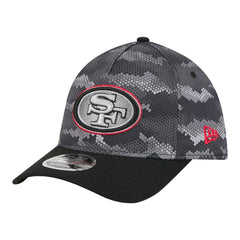 San Francisco 49ers New Era Camo A-Frame 39THIRTY Flex Hat - Black outlet