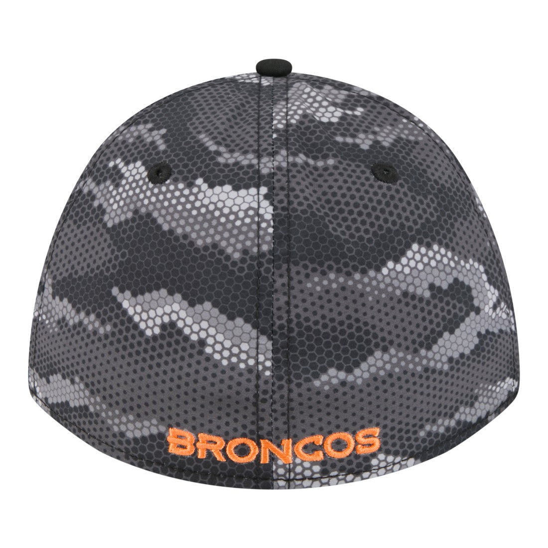 Denver Broncos New Era Camo A-Frame 39THIRTY Flex Hat - Black sale