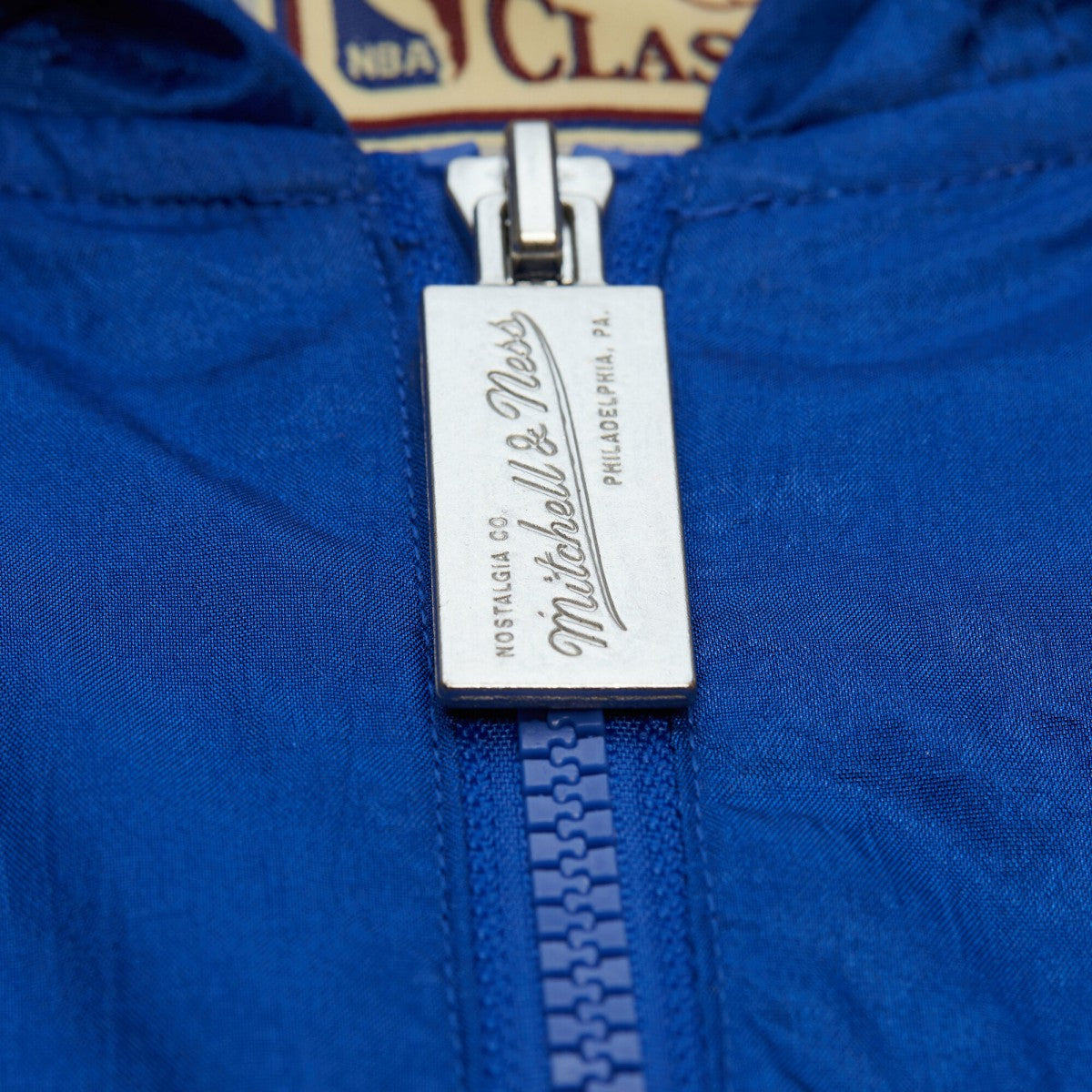 Orlando Magic Playmaker Full-Zip Hooded Windbreaker Jacket - Blue | Mitchell & Ness sale