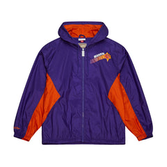 Phoenix Suns Playmaker Full-Zip Hooded Windbreaker Jacket - Purple | Mitchell & Ness cheap