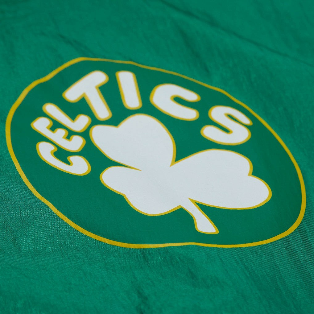 Boston Celtics Playmaker Full-Zip Hooded Windbreaker Jacket - Kelly Green | Mitchell & Ness outlet