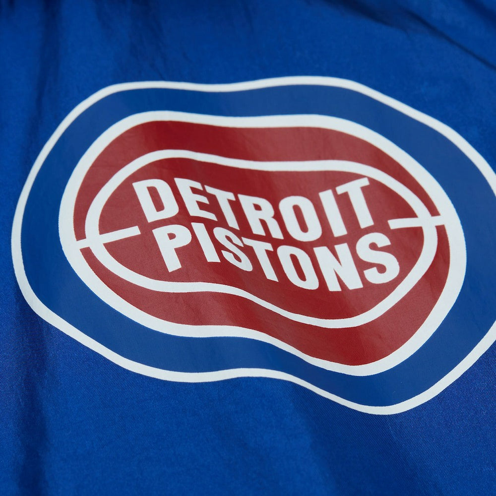 Detroit Pistons Playmaker Full-Zip Hooded Windbreaker Jacket sale - Blue | Mitchell & Ness on sale